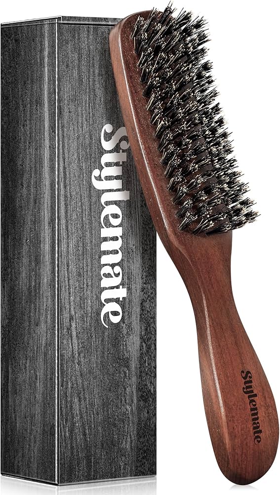 イノシシ毛製ヘアブラシ Amazon | 男性用イノシシ毛ヘアブラシ、メンズスリックバック